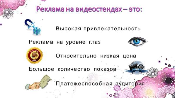 Рекламный бизнес - трансляция рекламных роликов в Обнинске фото 36