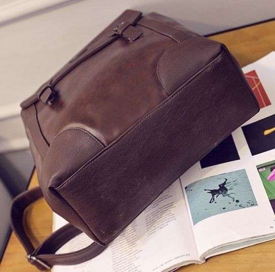 Рюкзак Vintage коричневый в фото 4