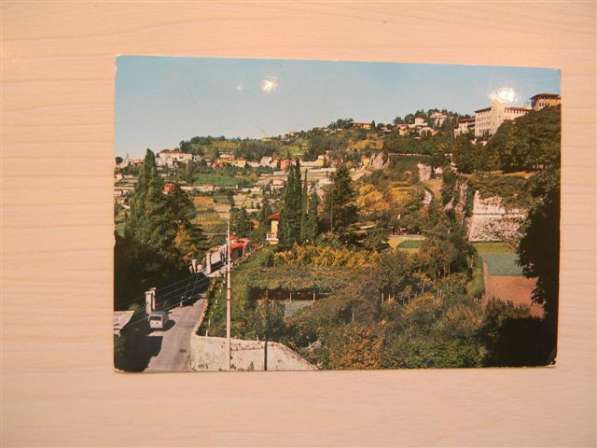 Открытка. Бергамо, Италия, 1978-79гг, прошедшие почту,2 вида в фото 3