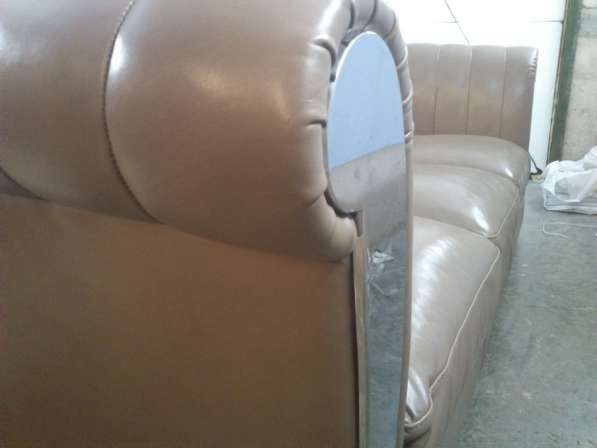 Реставрация покраска кожи, мебель диваны, кресла в фото 4
