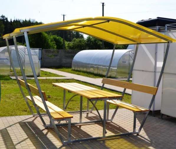 Беседки дачные &laquo;Азалия&raquo;, &laquo;Лютик&raquo;, &laquo;Лилия&raquo; в Воронеже фото 4