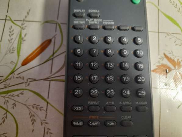 Пульты от минидисковых дек SONY в Челябинске