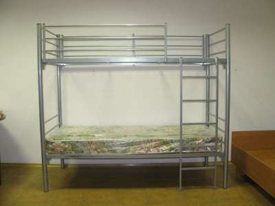 Одноярусные металлические кровати оптом Металл-кровати в Чите фото 4