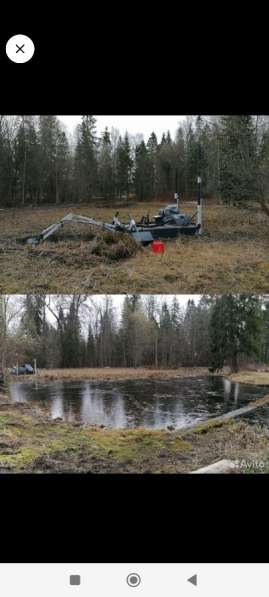 Очистка и углубление водоёма в Санкт-Петербурге фото 3