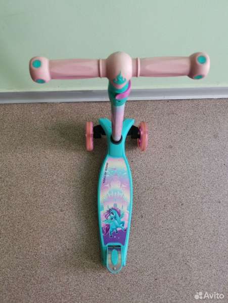 Самокат трехколесный со светящимися колесами в Москве фото 7