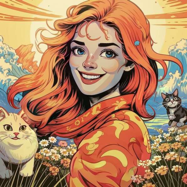 Шарж портрет по фото в Москве