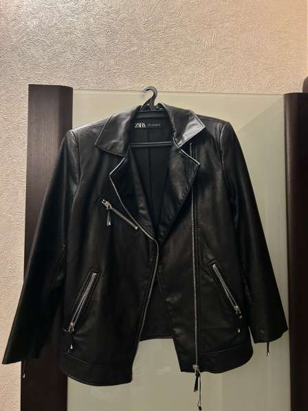 Косуха кожаная Zara