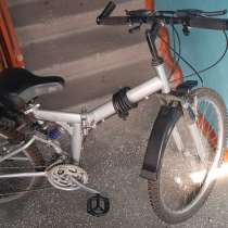 Продаю велосипед. Корейский, складной, 26 колеса, двухподвес, в г.Бишкек