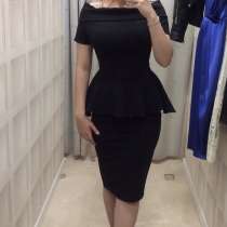 Классическое чёрное платье Золотой песок, в Москве