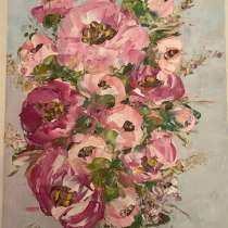 Картина маслом Цветы, в Москве