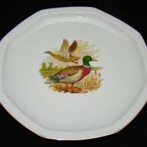 Блюдо фарфоровое Утки (W055), в Москве