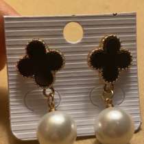 Серьги жемчуг Van Cleef, в Санкт-Петербурге