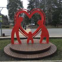 Арт объект "Семья", в Барнауле