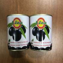 Маслины с косточкой черные 300 мл, в г.Одесса