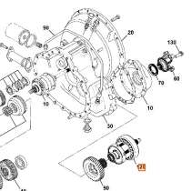 Муфта включения переднего моста JCB 332/Y1916, в Краснодаре