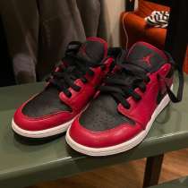 Кроссовки женские Nike air Jordan 1 low gym red black, в Санкт-Петербурге