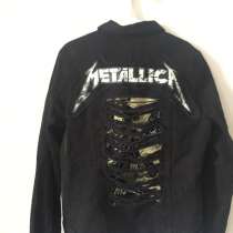 Metallica джинсовая куртка женская, в Ростове-на-Дону