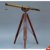 Старинный телескоп., Латунный телескоп Галилео Галилея, в Дедовске