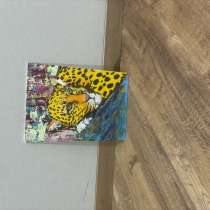 Продам картину леопард 25 см, в Владивостоке