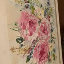 Картина маслом Цветы, в Москве