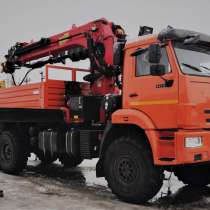 КАМАЗ 43118 с манипулятором PALFINGER ИТ-200 + БУР + Люлька, в Москве