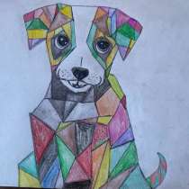 Рисунок по фото питомца, в Москве