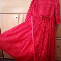 Праздничное красное платье, в Ульяновске