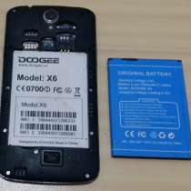 Сотовый телефон смартфон DOOGEE X6 на ЗАПЧАСТИ, в Сыктывкаре