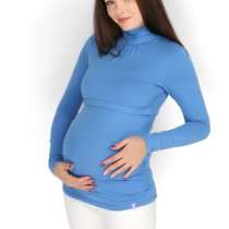 Водолазка "Гламур" голубая для беременных и кормящих, в г.Витебск