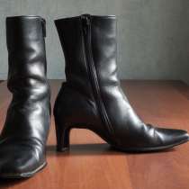 Черные ботинки из натуральной кожи фирма Габор, в Екатеринбурге