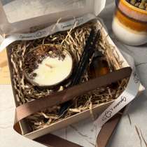 Свеча в кокосе набор с диффузором, в Санкт-Петербурге