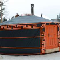 Юрта Монгольского типа, в Ачинске