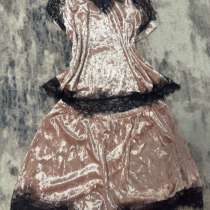 Новая пижама женская велюровая L, в Чебоксарах