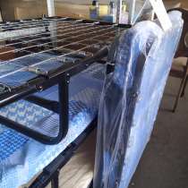 Раскладушки-кровати со сеткой в ассортименте, в Владикавказе