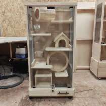 Клетка Витрина для шиншилл, дегу и др грызунов, в Москве