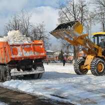 Уборка снега, в Москве