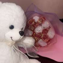 Букет из атласных лент, в Санкт-Петербурге