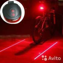 Безопасные огни на велосипед LED + Lazer, в Сургуте