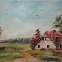 Картина старинная Пейзаж (X440), в Москве