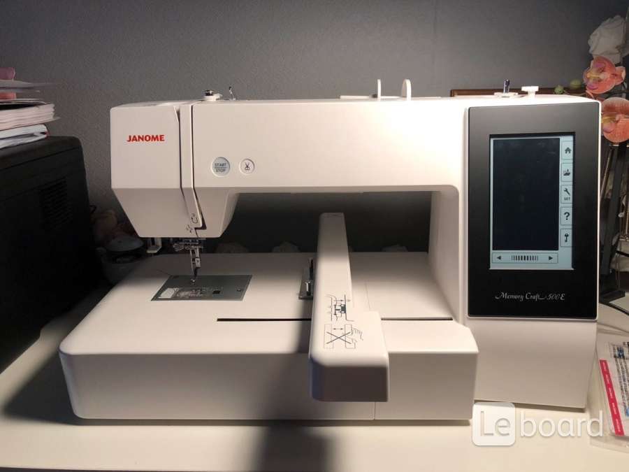 Janome memory craft 500 e. Janome Craft 500e. Швейная машинка Janome 500e. Вышивальная машина Janome 500e.